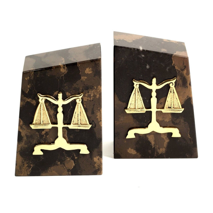 Scales of Justice Bookends