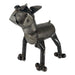 Metal Boston Terrier Dog Sculpture  Medium by Yardbirds