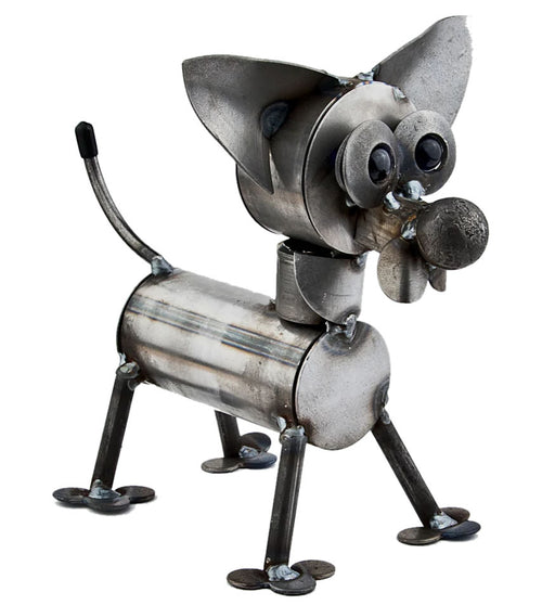 Metal Chihuahua Statue by Yardbirds