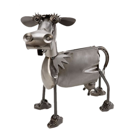 Metal Cow Sculpture by Yardbirds