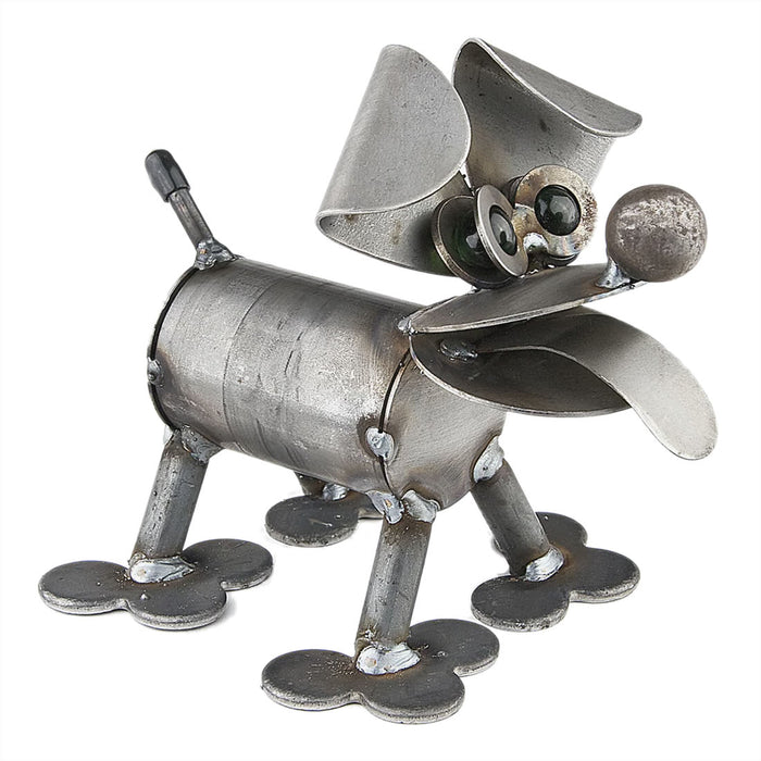 Metal Dog Statue by Yardbirds