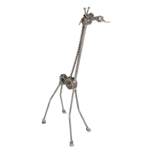Metal Giraffe Sculpture by Yardbirds