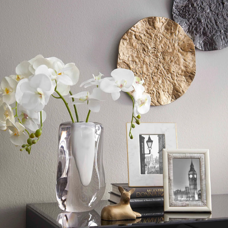 Metallic Orbs Metal Wall Art
