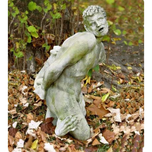 Milo of Crotona Louvre Garden Statue