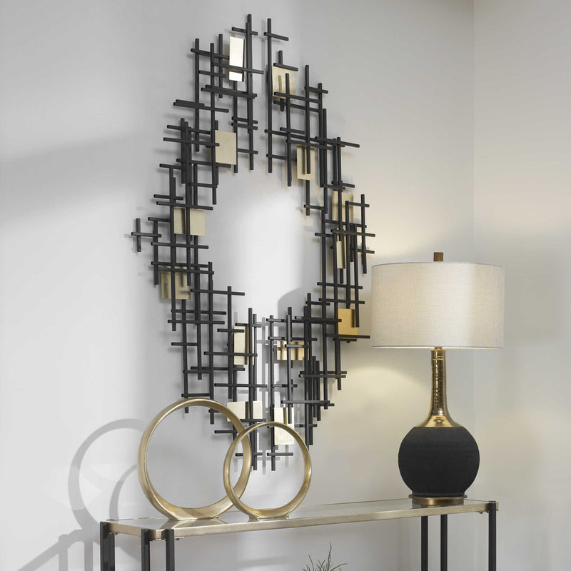 Modern Arrangement Metal Wall Art