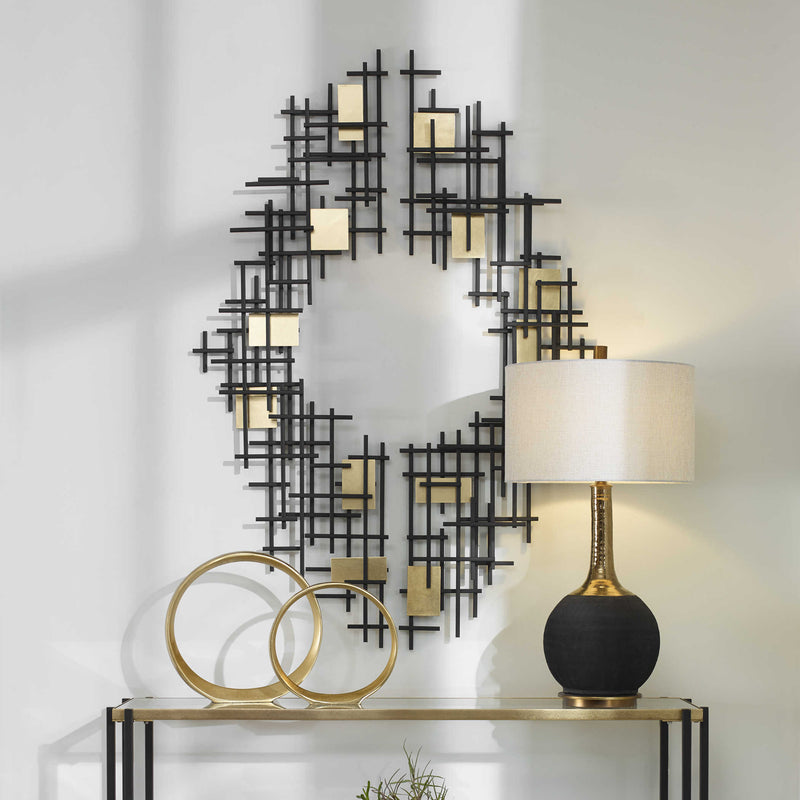 Modern Arrangement Metal Wall Art