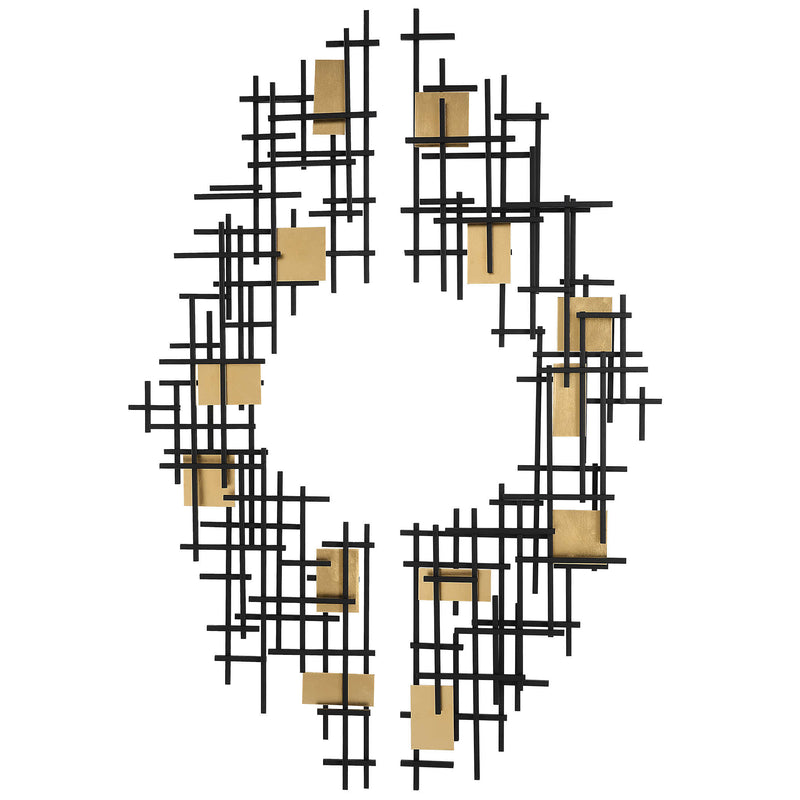 Modern Arrangement Metal Wall Art