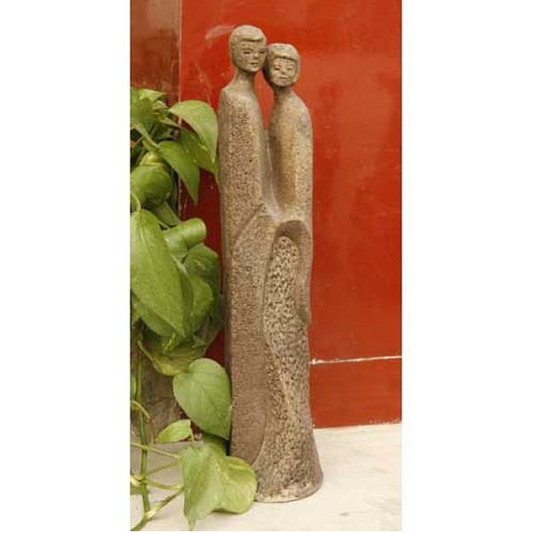 Modern Couple Garden Statue