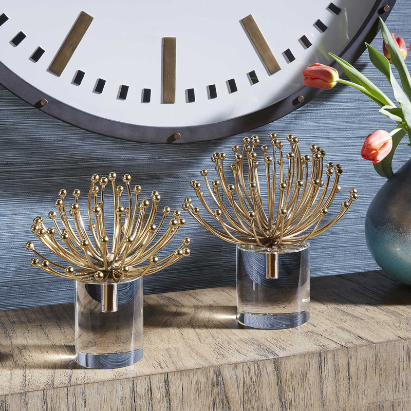 Spring Buds-Modern Flower Sculpture Set