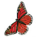 Single Monarch Butterfly Metal Wall Art