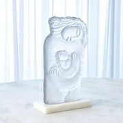 Mother And Child Art Glass Sculpture
