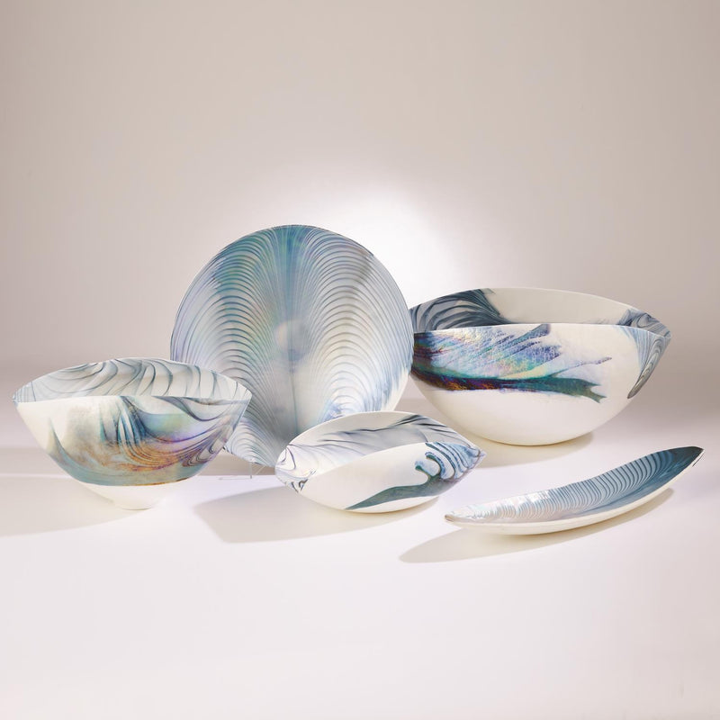 Murano Glass Collection Blue White
