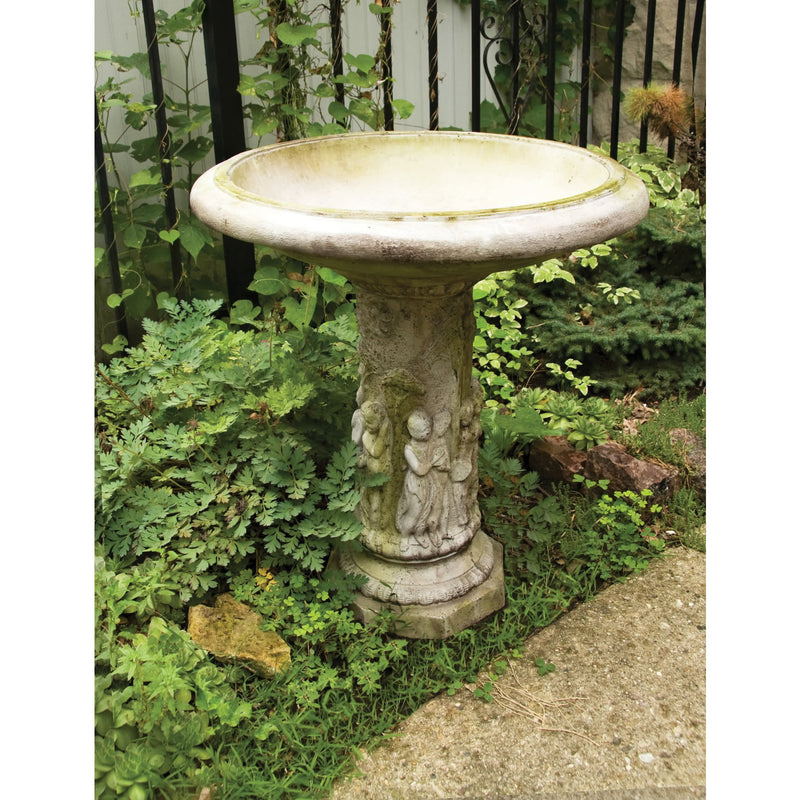 Musical Cherubs Bird Bath