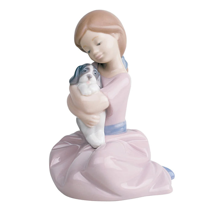 My Puppy Love Porcelain Figurine by NAO