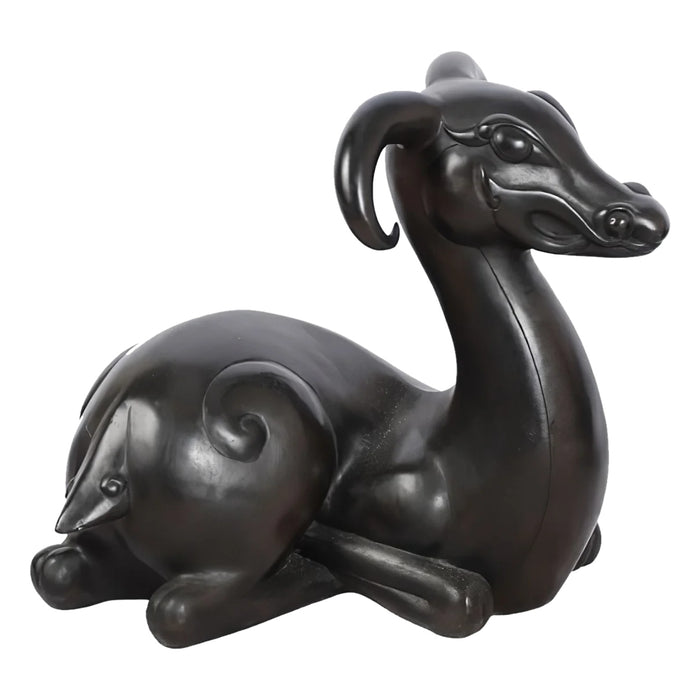 Mythical Goat Bronze Sculpture