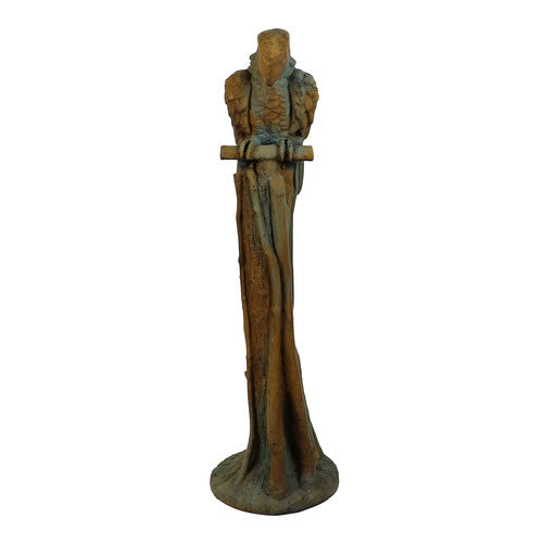 Macaw Parrot on Perch Statue