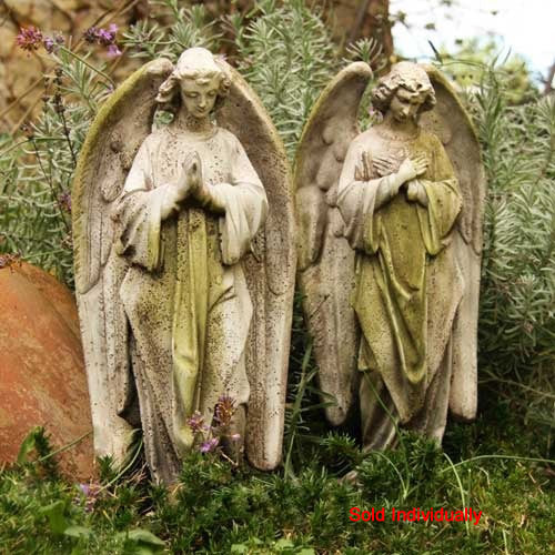 Prayer of the Angel II Garden Statue