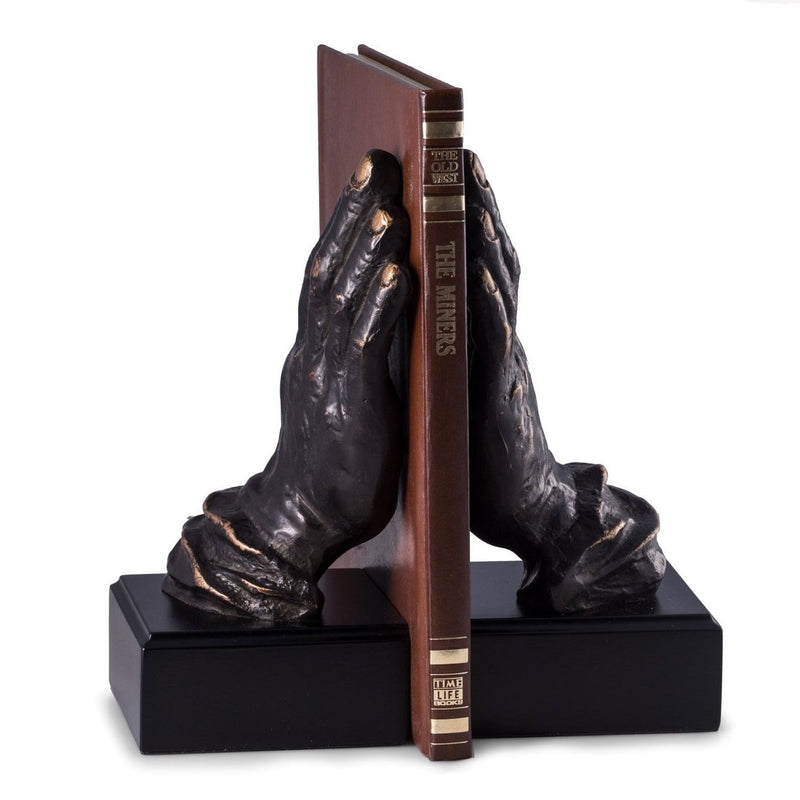 Praying Hands Bookends