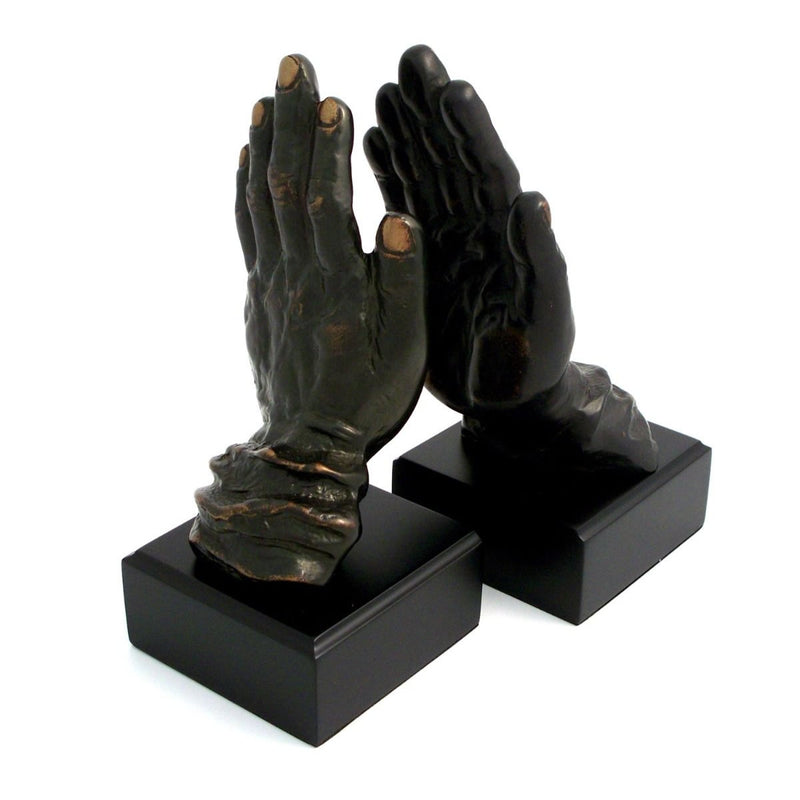 Praying Hands Bookends