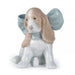Puppy Present Porcelain Figurine by NAO