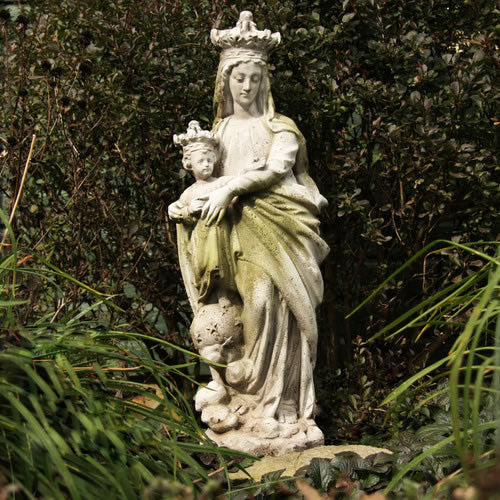 Queen and Child of Heaven Garden Statue