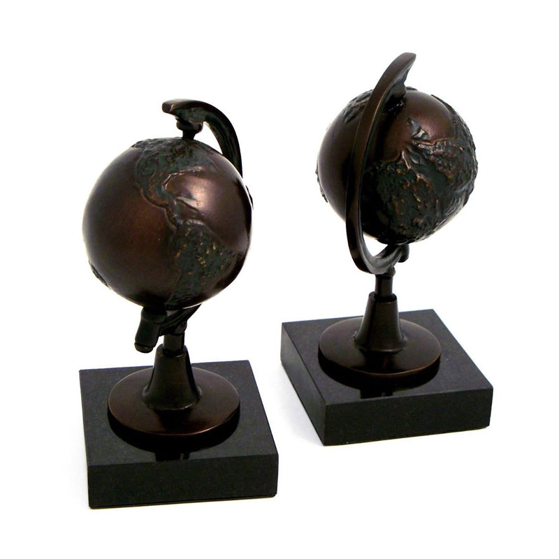 Revolving Globe Bookends