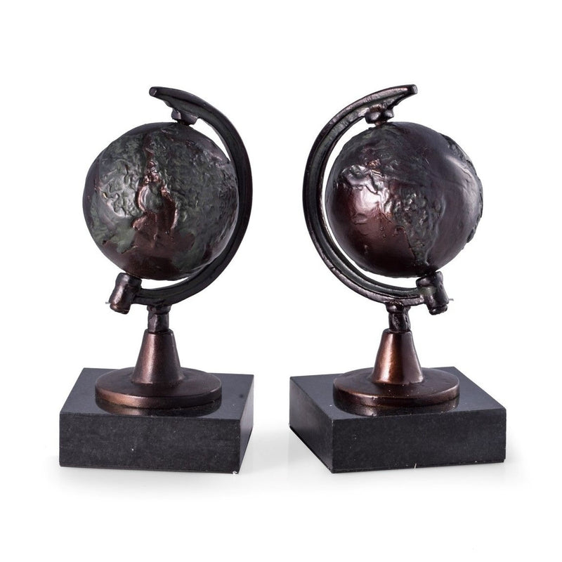 Revolving Globe Bookends