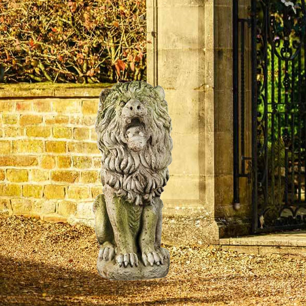 Roman Estate Lion Statue