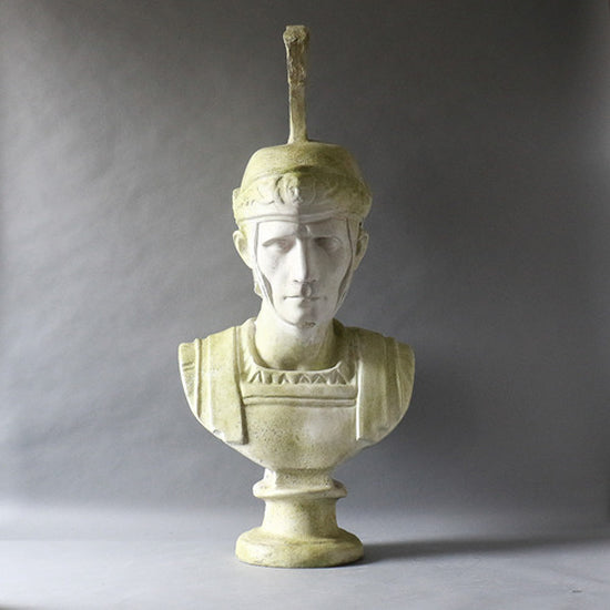 Roman Soldier with Helmet Bust