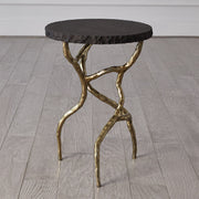 Root Table Gold Finish 4