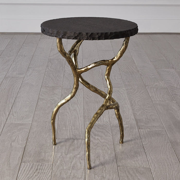 Root Table Gold Finish 4