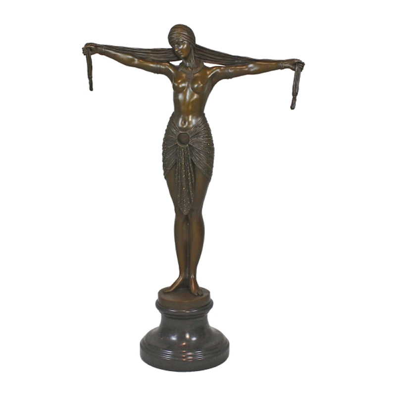 Scarf Dancer-Art Deco Sculpture