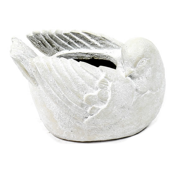Seated Bird Planter