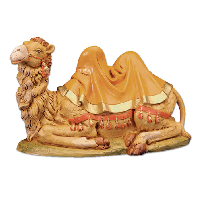 Seated Camel Nativity Statue- Yellow