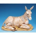 Seated Donkey Nativity Statue Fontanini