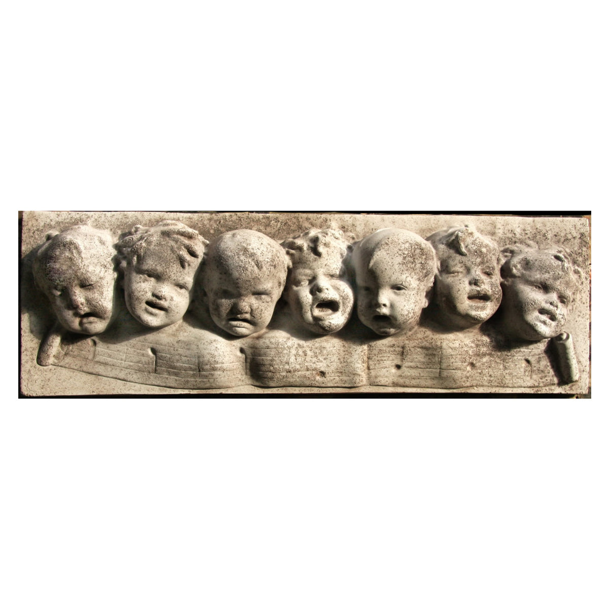 Seven Notes Sign Seven Notes Children Wall Plaque — AllSculptures