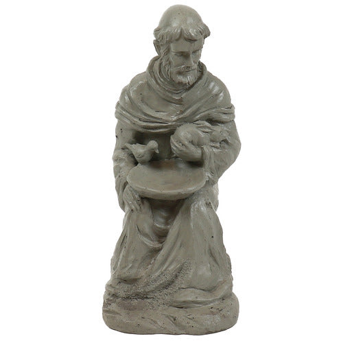 Sitting Saint Francis with Rabbit — AllSculptures