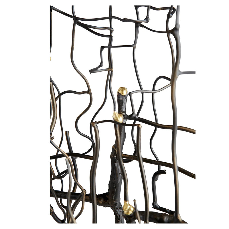 Solitary Tree Iron Sculpture