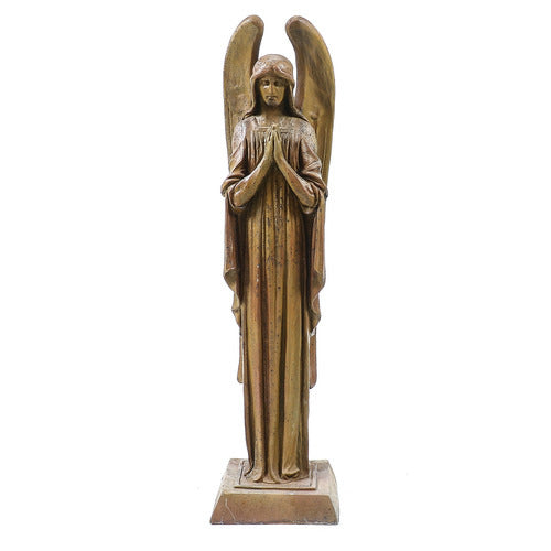Somber Angel Garden Statue