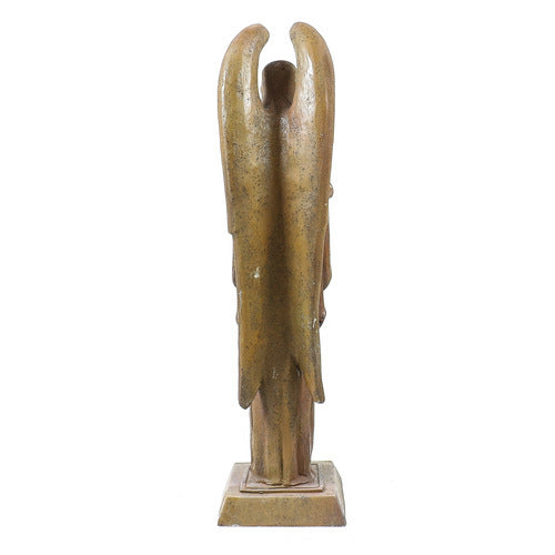 Somber Angel Garden Statue