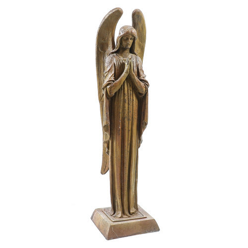 Somber Angel Garden Statue