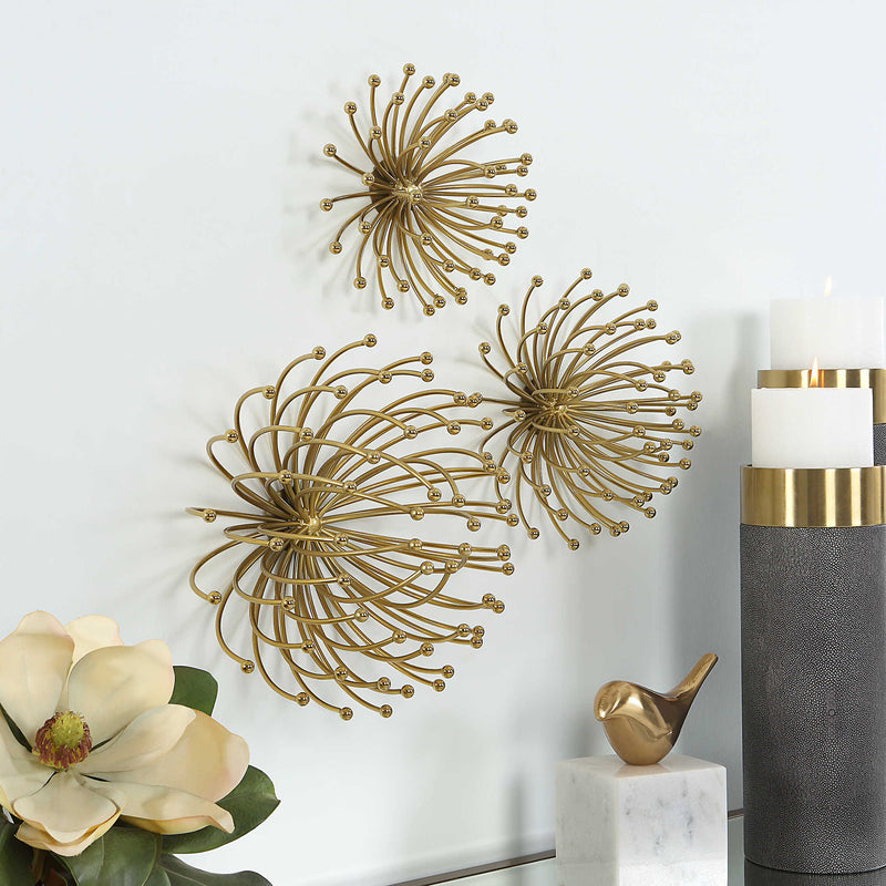 Spring Buds-Metal Wall Art Set