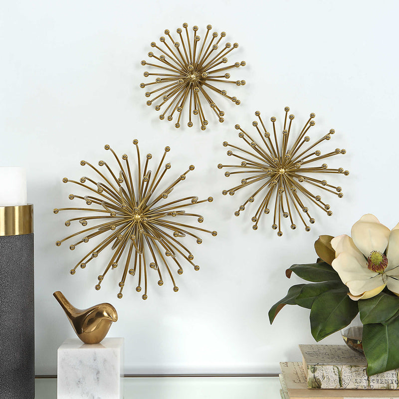 Spring Buds-Metal Wall Art Set