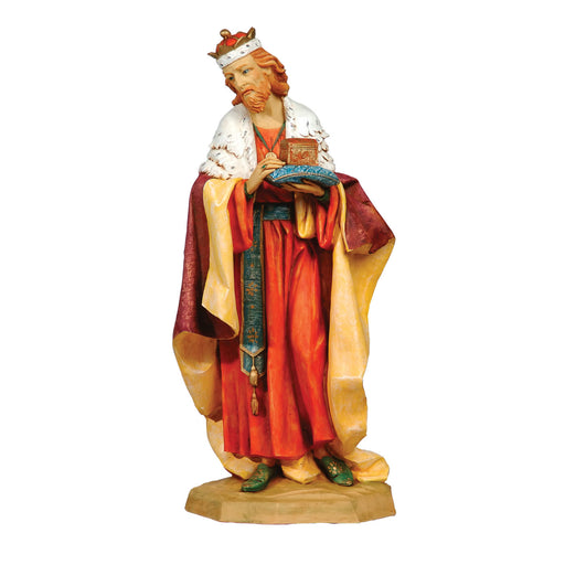 Standing King Melchior Nativity Statue- 27 Inch Scale