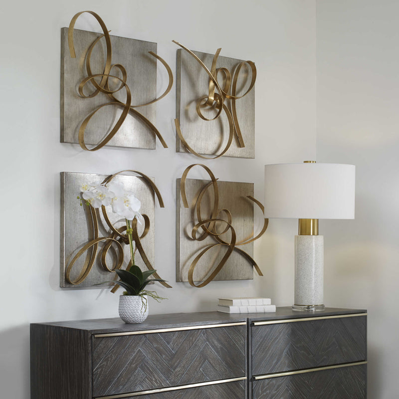 Supposition Metal Wall Art, Set of 2