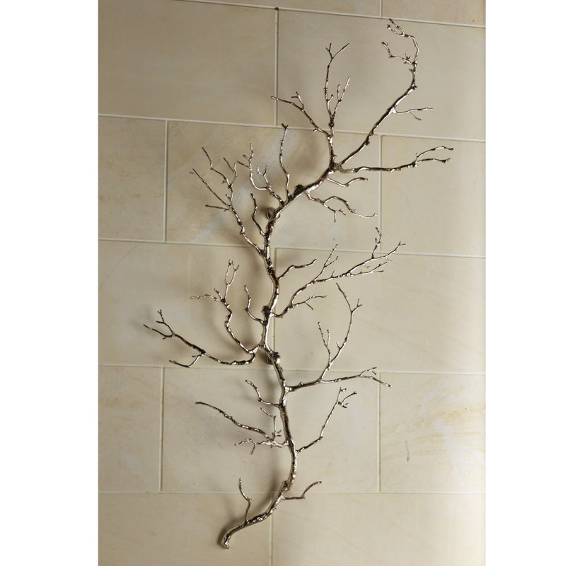 Twig Wall Sculpture Nickel