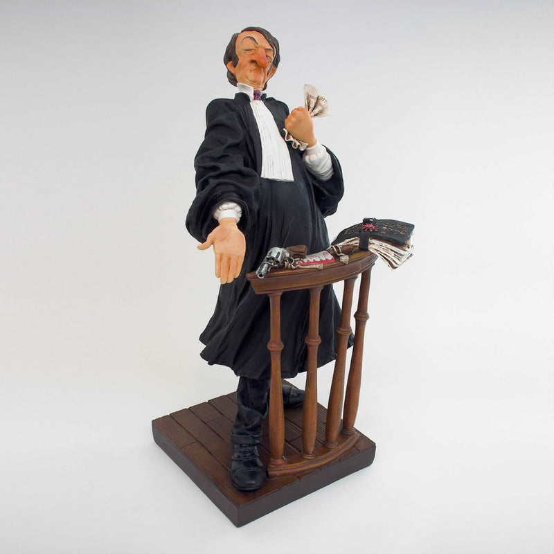 The Lawyer Comic Sculpture