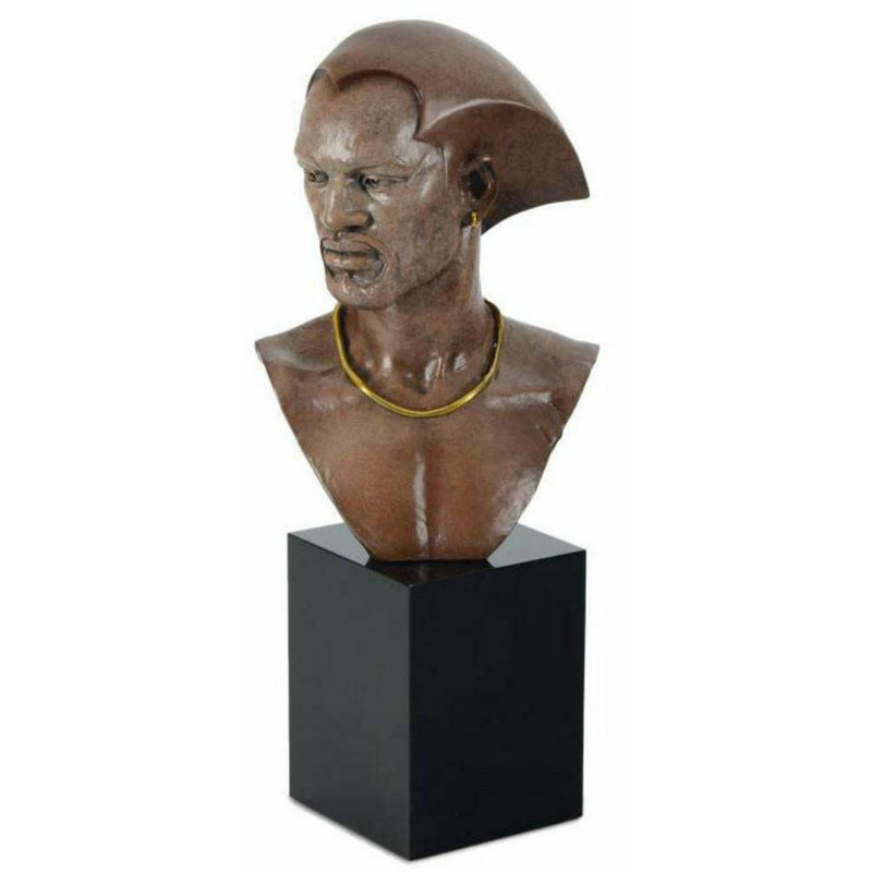 Remembering- African American Male Bust by Thomas Blackshear