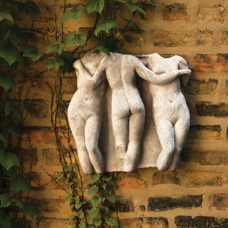 Three Graces Wall Plaque