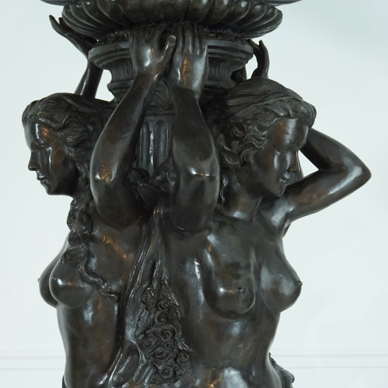 Three Ladies Bronze Fountain-Large